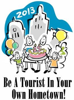 2013 Be A Tourist in Your Hometown logo