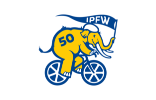 IPFW 50th logo
