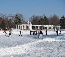 Ice Skating at Lake Side Park