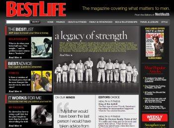 The Best Life Magazine's website