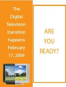 Digital TV advertisement