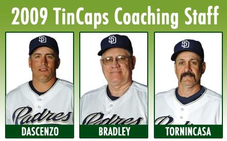 TinCaps Coaching Staff
