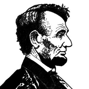 President Abraham Lincoln.  Image is from: www.abcteach.com