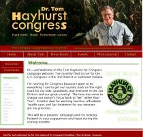 Dr. Tom Hayhurst's new website.