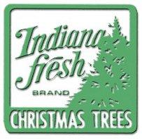 Indiana Christmas Tree Association logo.