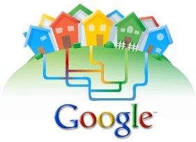 Google ultra high-speed broadband network logo.