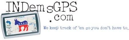 INDemsGPS.com logo.