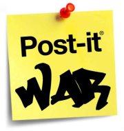 Post It Wars!