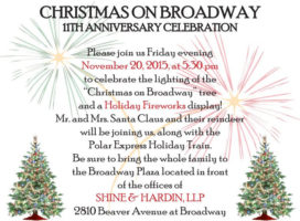 2015 Christmas on Broadway