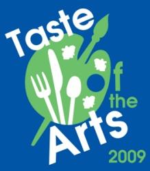 Taste of the Arts logo.