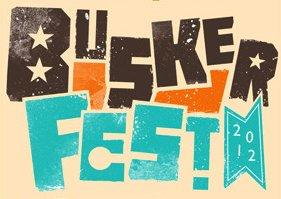 2012 Buskerfest logo.