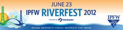 2012 Riverfest logo.