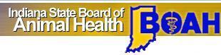 Indiana Board of Animal Health logo