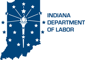Indiana Department of Labor logo.