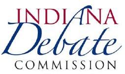 Indiana Debate Commission logo.