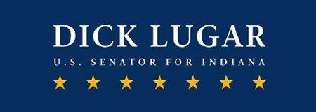 Dick Lugar for US Senate logo.