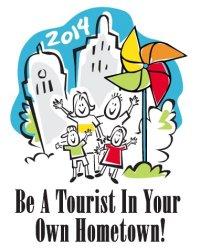 Be A Tourist logo.