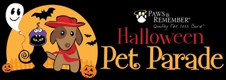 Halloween Pet Parade logo.