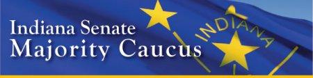 Indiana Senate Majority Caucus logo.