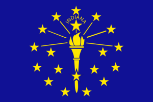 Indiana's State Flag