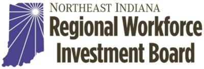 Northeast Indiana Regional Workforce Investment Board logo.