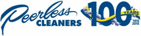 Peerless Cleaners logo.